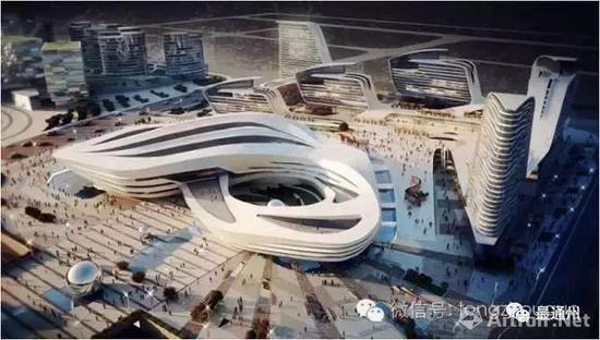 中国艺术品交易中心项目(中国艺术品产业博览会永久会址)效果图