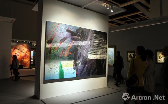 2016年，首次“倾彩”西方大师展展览现场