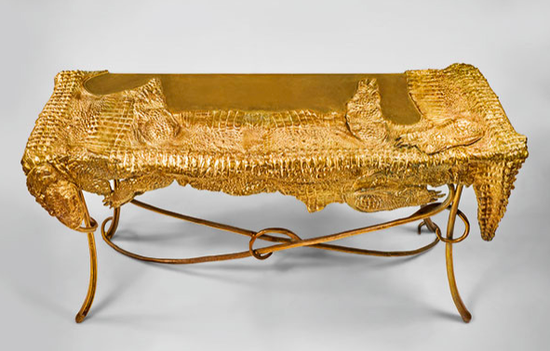 克洛德·莱兰，《BUREAU CROCODILE》，2009。图片：致谢苏富比