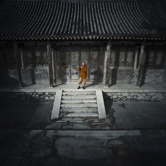 《古寺清笛》 摄于山西五台山