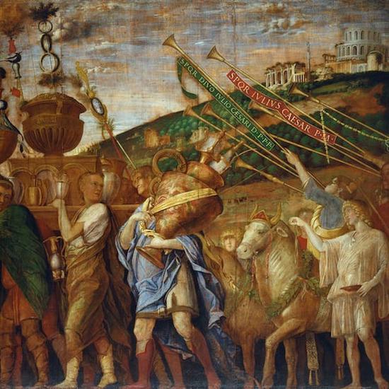 安德烈·曼特格纳,《凯撒的胜利》,1484-1492