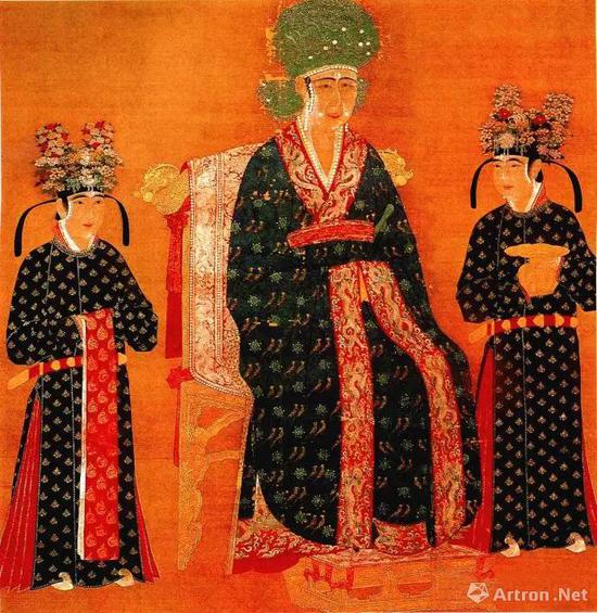 《宋仁宗皇后像》台北故宫博物院藏