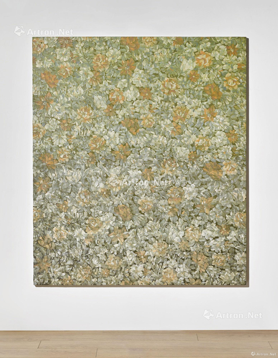 梁远苇 《无题》布面油画 140×120cm 2013年 2017香港苏富比秋拍成交价:200万港元