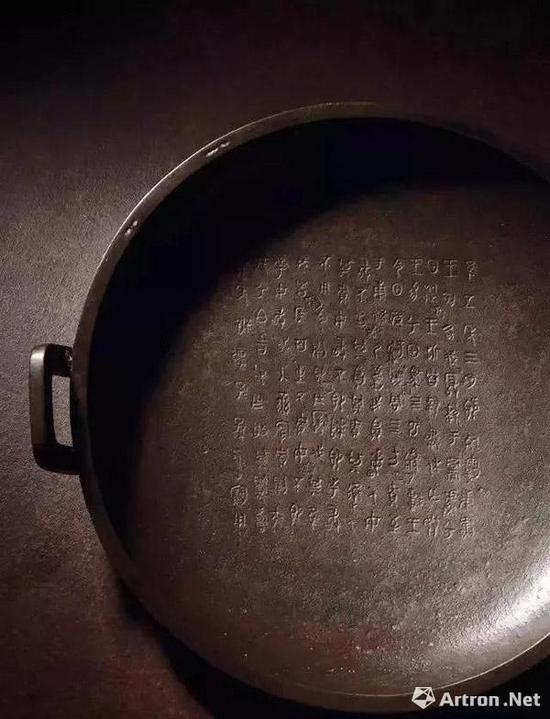 青铜兮甲盘 2.57亿元 西泠拍卖