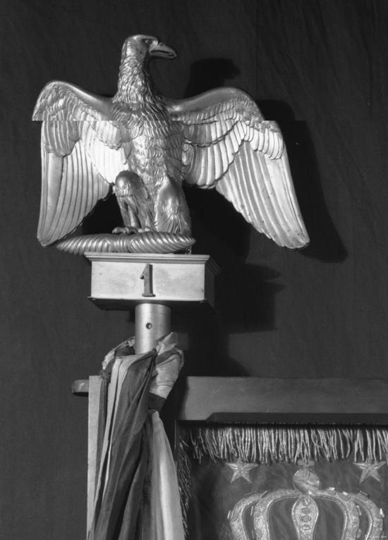 鹰状青铜尖顶饰,1813-1814,25.4 cm