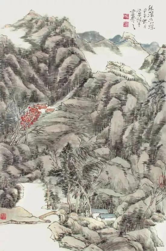 首届华东师范大学美术学院教师展之顾平作品