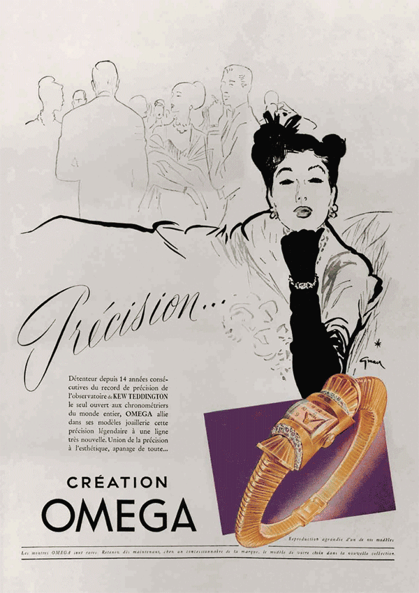 1940年-1950年时期的欧米茄海报