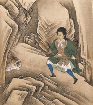 雍正:“真的猛士,敢于走在时尚前沿,敢于智斗凶猛大虎!”