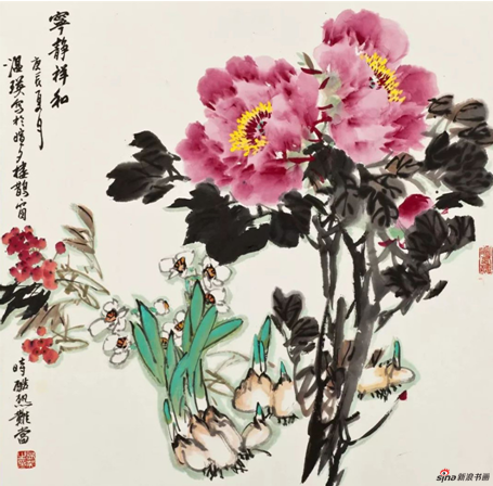 《宁静祥和》68cm×68cm