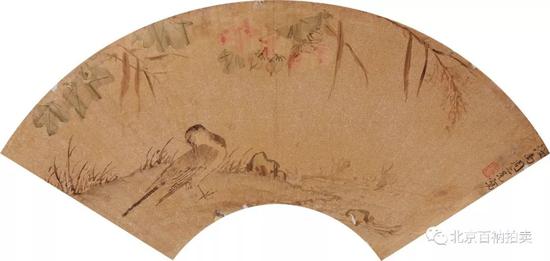 周之冕（1521-？） 花间闲憩图