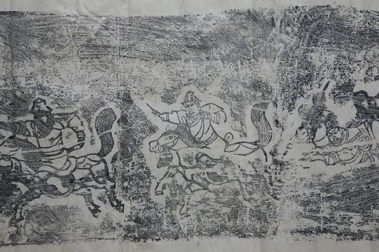 洛阳界（局部之一） 版画 宋代 40×238cm 颜新元藏 （用于广告）