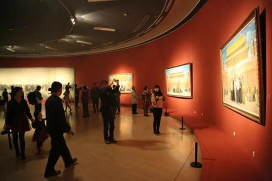 2014年中国美术馆“曾经·永远”现场照片