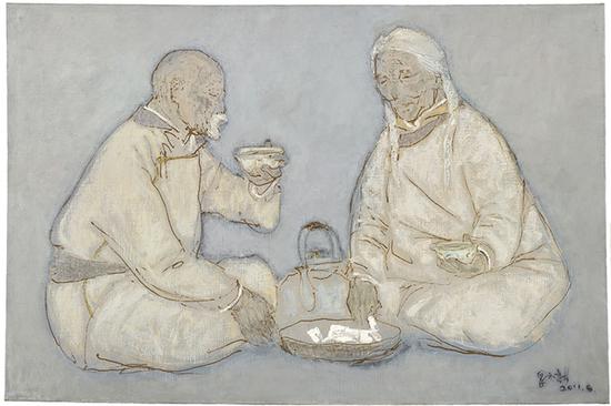 早餐100X150,2011年