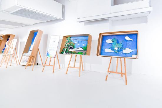 平行展