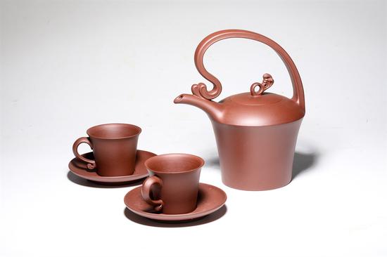 浪花提梁茶具 艺术家何挺初作品