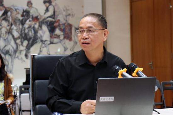 中国艺术研究院美术研究所研究员、博士生导师郑工主讲“速写与书写——论黄胄绘画笔墨的历史生成”