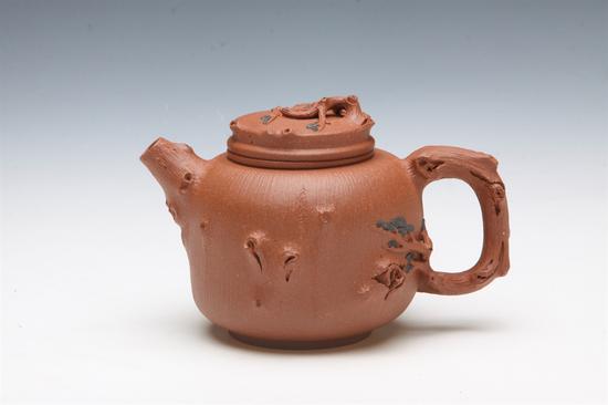 艺术家周荣金作品 从容 高洁壶 泥料:降坡泥 年代:2017 容量:280CC
