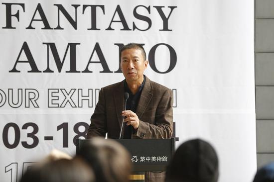 藏家、展览主办方北京悠悦源文化发展有限公司董事长王绪兵
