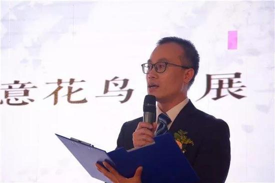 广东省南方文化产权交易所副总经理陈仲儒先生发言