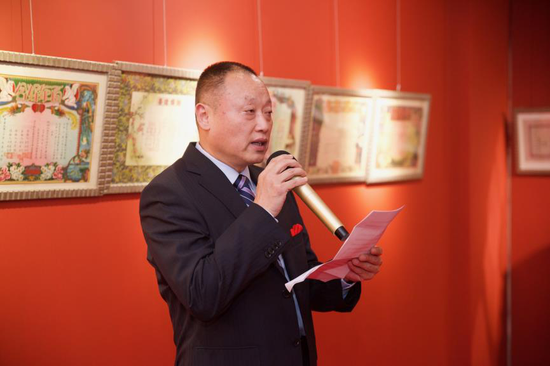 上海艺术馆文化顾问朱晓阳先生致辞