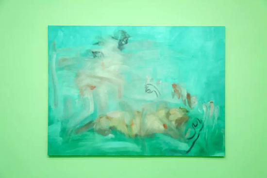 谢南星,《香料No.1》,布面油画,220 x 300 cm,2016