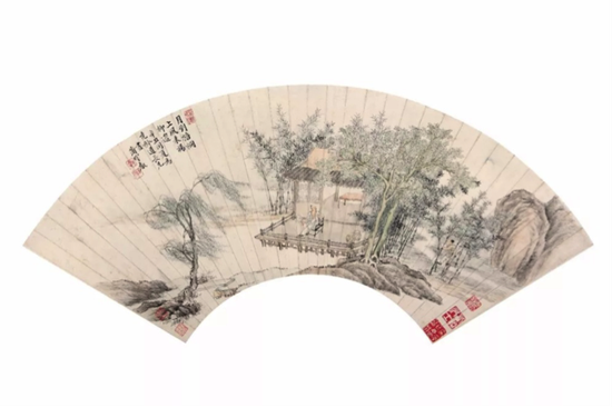 上睿《风来杨柳边》 17.5×52 cm 约 0.8 平尺