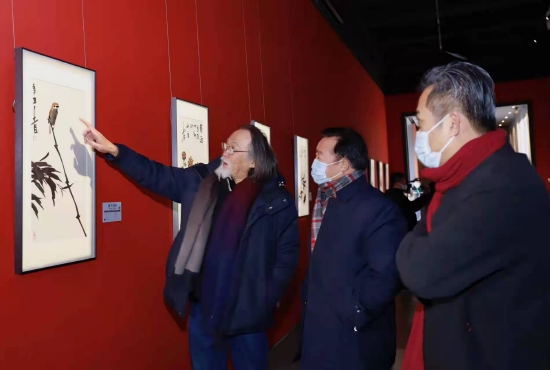 邢少臣中国画小品展在北京东亿美术馆开幕