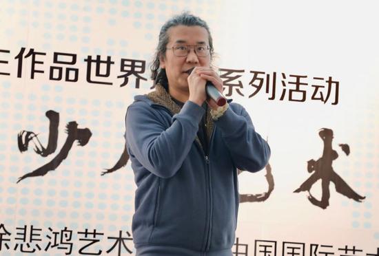 徐悲鸿大师的第四代弟子、著名青年油画家韩学军