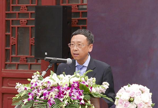 北京大学考古文博学院院长,北京大学赛克勒考古与艺术博物馆馆长杭侃致辞
