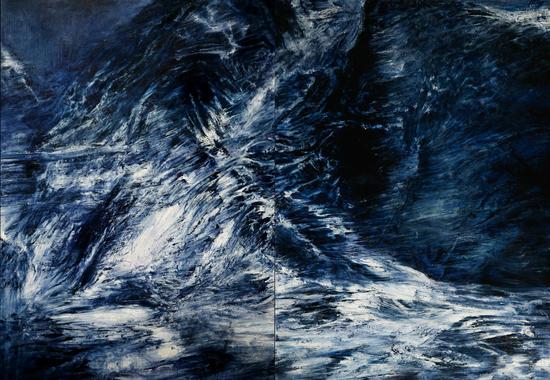 孙尧 星迹 To the Stars no.16 220x320cm 布面油彩 Oil on canvas 2015