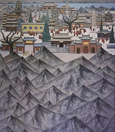 中国美术学院 陈鹏飞 《愿景图》 壁画