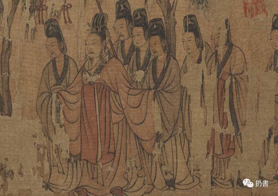 东晋 顾恺之《洛神赋图》卷(细节)