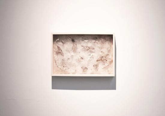 高茜 庄周梦 绢本设色 32x47x8cm 2018