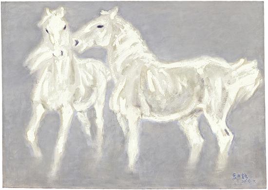 蒙古马100X140,2010年