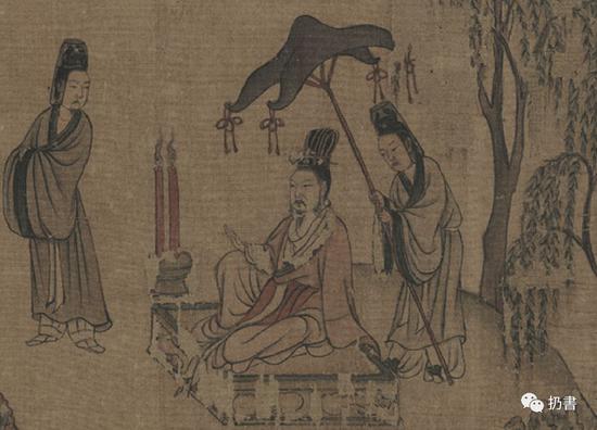 东晋 顾恺之《洛神赋图》卷(细节)
