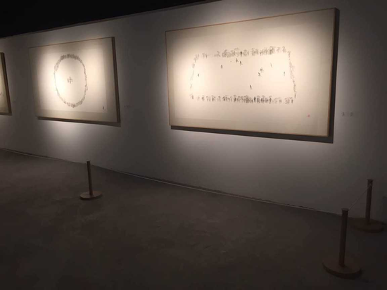 参展艺术家李周卫作品