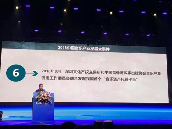 中国音像与数字出版协会音乐产业促进会主任委员汪京京致辞