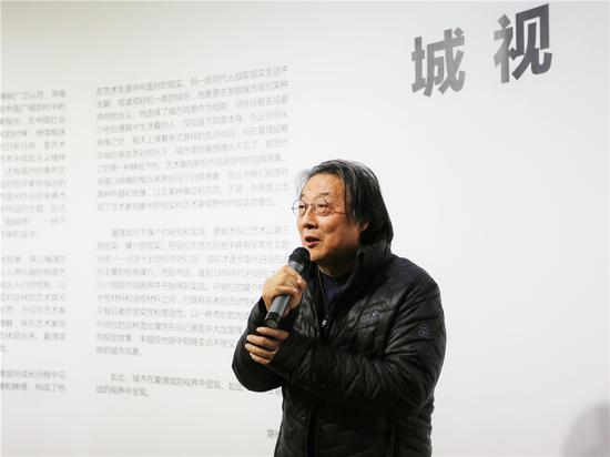 中央美术学院上海校友会会长张培成先生致辞