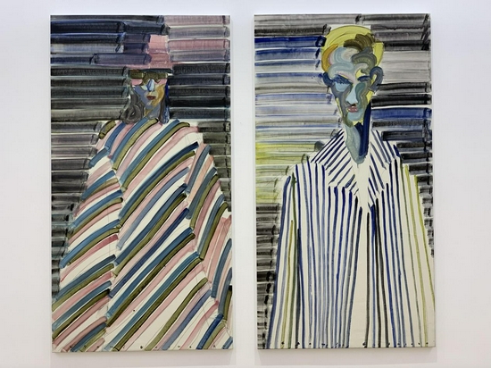 江上越个展“一期一会”现场 白石画廊香港-7?Etsu Egami