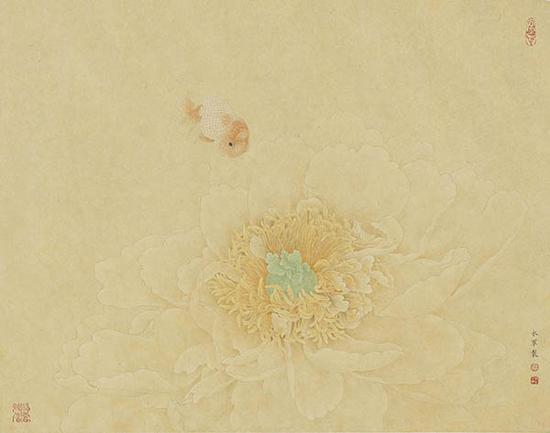 漾·2018-3 纸本设色 60x75.5cm