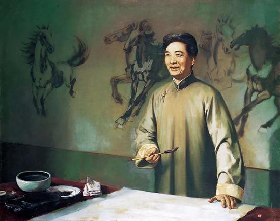 画家徐悲鸿，戴泽，1978