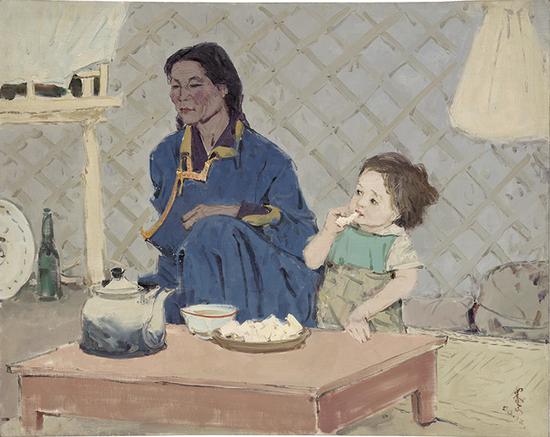 早餐80X100,1980年