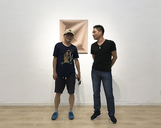 艺术家孟禄丁和艺术家戈子馀