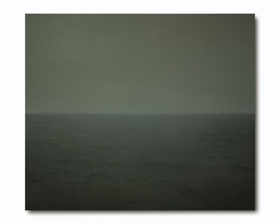 《海-10月8日》 120cm x140cm布面油画 2014年 