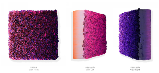 庄红艺 [君子如玉] 综合材料 40×40cm 2019