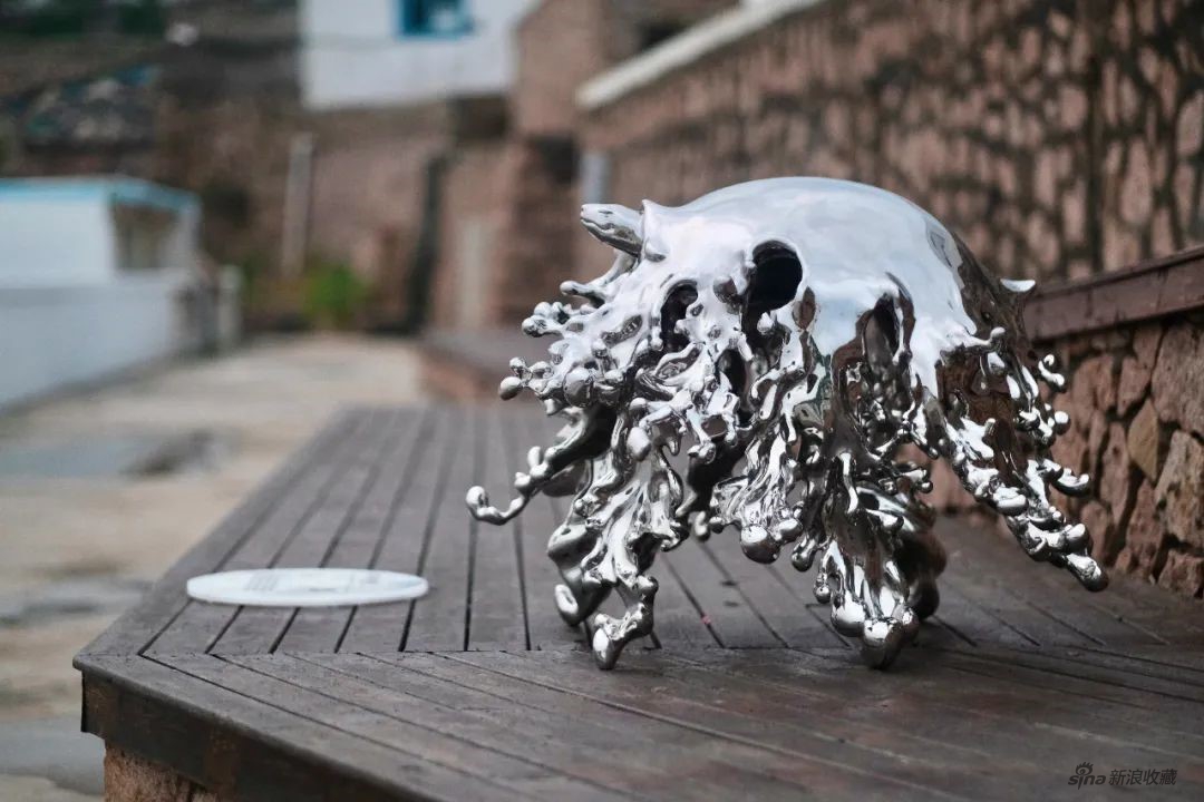 《共境-慢先生》 Shared environment - MrSlow 不锈钢 Stainless steel 96x100x70cm 2020