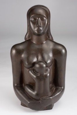 Sompot Upa-in
(生于 1934年,泰国,卒于2014年,泰国)
《Mother》
1961年
青铜
64 x 35 x 30 厘米
新加坡国家美术馆馆藏