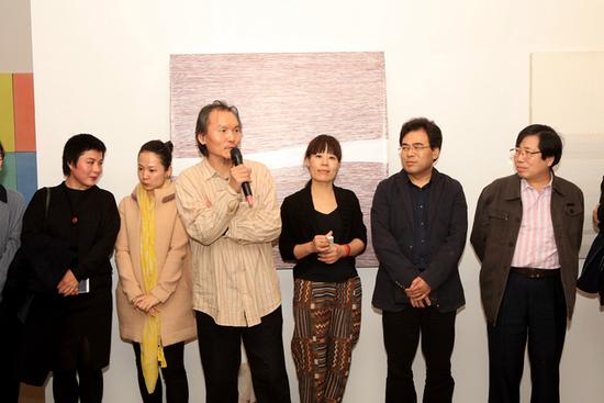 天津美术学院教授郭雅希致辞发言