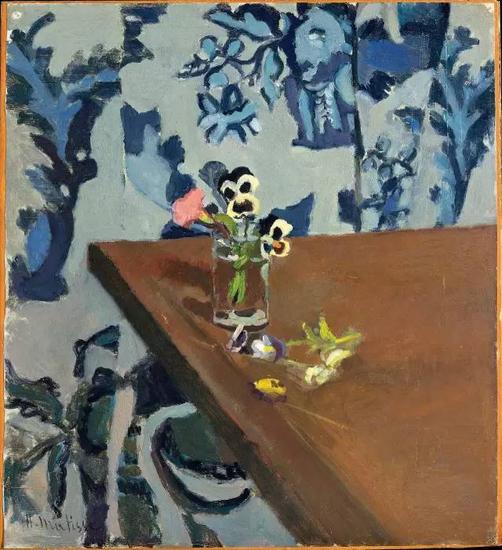 《三色堇》1903(Pansies)