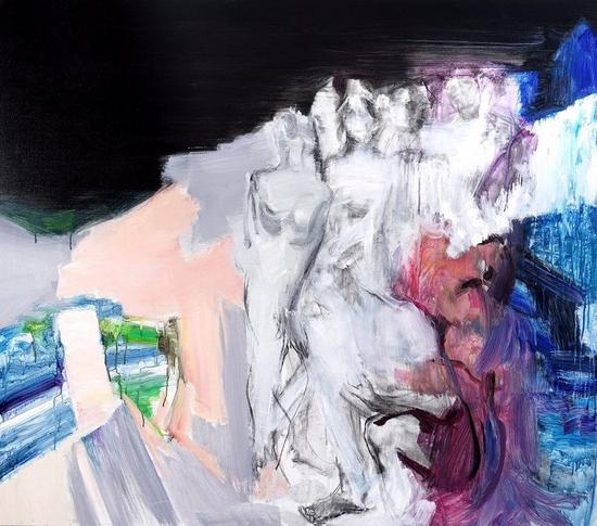 《离之八》,140x160cm,布面丙烯,2014